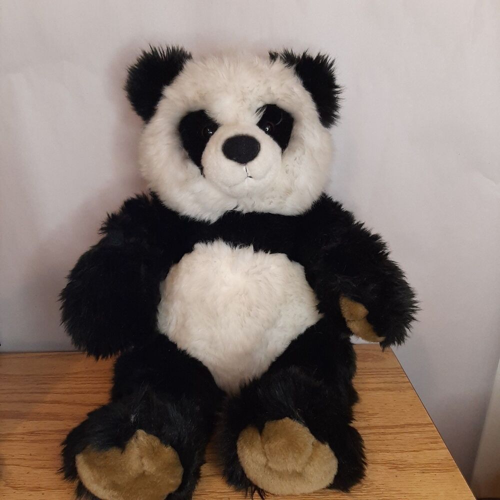 Build A Bear Panda Stuffed Animal Plush Zoorrific BAB Retired 16in St. Louis Zoo